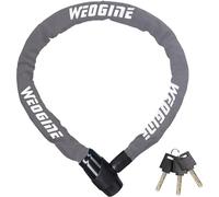 Bike Chain Lock, Heavy Duty Anti-Theft Bicycle Chain Lock, 2.72 Ft Security Bike Locks with 3 Keys, Waterproof Lock Chain for Bike, Bicycle, Scooter, Motorcycle, Door, Gate, Fence