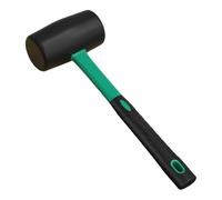 Heavy Duty Antislip Rubber Hammer Professional Laying Tool with Ergonomic Grip and Double Head Design Mallets Rubber Hammer Industrial