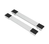 Heavy Duty Appliance Rollers, 2Pcs Extendable Mobile Base for Washing Machine & Refrigerator, proof Bracket, 20-32in Adjustable