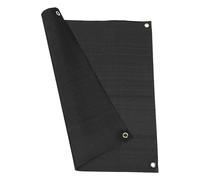 Heavy Duty Archery Backstop Netting, 2mm Dense Weave Black | Reinforced Edges, Quick Hanging Setup, for Home Garage or Indoor Practice, Beginners and Target Shooting