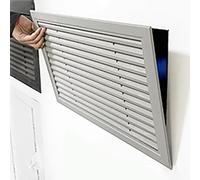 Heavy Duty Attic Access Panel for Airflow & Plumbing, Custom Concealed Vent Covers, No Drill Installation, Fits Walls 14x18 inch (35x45 cm), Durable Drywall Solution