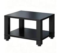 Heavy Duty Audio Component Rack Stereo Record Player Stand | AV Media Stand Metal Mobile, Heavy Duty, for Record Player /Game Console /TV Box /Xbox(Black,2 Tier)