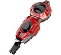 Heavy-Duty Auto-Reverse Chalk Line Marker with Precisions Guide for Carpentry and Measurement Tasks Metal Marble Line Roll for Woodworkers