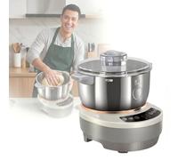Heavy-Duty Automatic Dough Kneading Machine with Built-in Proofer, 5.3-Qt Smart Stand Dough Maker, Constant Temperature Fermentation Baker Tool with Non-Slip Suction Base(5L)