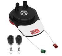 Heavy-Duty Automatic Garage Door Opener, Wall-Mounted, 2 Remotes, Fits Doors up to 14.8ft, Easy Installation for Home, Warehouse, Store, Reliable Performance