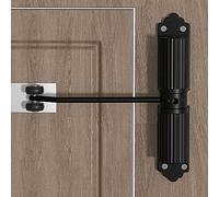 Heavy Duty Automatic Hydraulic Door Closer - Adjustable for Interior/Exterior Doors, Fire Rated, Easy Installation, Closure Mechanism for Enhanced Security