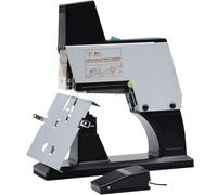 Heavy Duty Automatic Saddle Binder Machine, Electric Rapid Binding Stapler with Foot Pedal