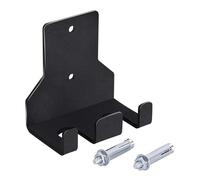 Heavy Duty Barbell Storage Rack Wall Hanger Double Vertical Holder Gym Dumbbells Rod Stands Fitness Accessories Double Vertical Holder Space Saving Easy Installation