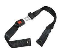Heavy Duty Bariatric Wheelchair Seat Belt 60",Push Button Auto Style Closure,(Up to 60"),Compatible with Manual and Electric wheelchairs, W/mounting Holes,Universal Parts,STDS855 (1Ea,Black)