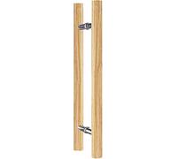 Heavy Duty Barn Door Handles for Wooden and Glass Doors, Solid Push Pull Door Handle with Mounting Screws, 60cm Length, Black Finish