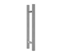 Heavy Duty Barn Door Handles - Solid Wood Pull Handle with Mounting Screws for Wooden and Glass Doors, 150cm (59") and 110cm