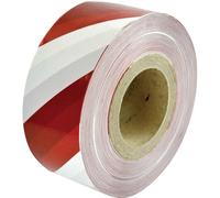 Heavy-Duty Barrier Tape Red & White 70mm x 250m