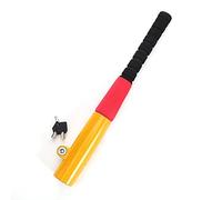 Heavy Duty Baseball Bat Anti Theft Car Van Vehicle Steering Wheel Security Lock Yellow & Red & Black 152227