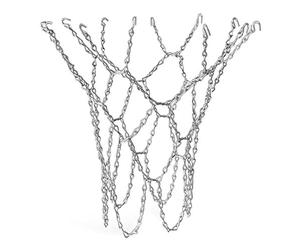 Heavy Duty Basketball Chain Net with S Hooks - Hoop Net Replacement - Premium Quality and Durable
