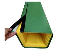 Heavy-Duty Basketball Hoop Post Padding, Weather-Resistant Metal Wraps for Year-Round Protection, Ideal for Basement Use, Safeguard Against Wind & Rain