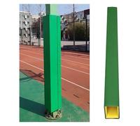 Heavy Duty Basketball Pole Pad Wrap, 4-10 Inch Square, 4 Feet High, Ideal for 5-7ft Poles, Protects Basement Columns & Gym Pillars - Durable Padding for Safety