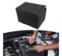 Heavy Duty Battery Protection Cover Shield for MK7, Protective Battery Cover Shield, Black Protective Battery Accessory Replacement, For Tiguan and More OEM 5Q0915411BED (28 * 18 * 16.5)