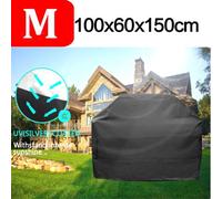 Heavy Duty Bbq Grill Cover - Waterproof & Uv Protected - Size M (100X60X150Cm)