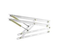 Heavy Duty Bed Lift Mechanism, Hydraulic Lift Frame Hinge Set, Foldable Spring Design, 30-90kg Load Capacity, Up Storage Frame, Fits 1.9-4.9FT