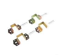 Heavy Duty Bed Slat Holders 35mm for Wood Frames(gold 40mm) | Hot-dip galvanized coating, rust resistant, for durable outdoor use, silver or gold finish, long lifespan