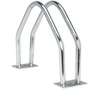 Heavy Duty Bicycle Rack - Single Bike Capacity - Galvanized Steel Construction