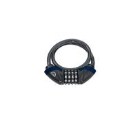 Heavy Duty Bikelock Kilda Combi 4 Wheel Combination Cable Lock Weatherproof Armoured Steel Combination Bike Lock Flexible Tamper Proof Combination