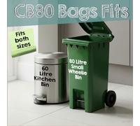 Vegware VBL-80 completely compostable liner, 80 L (Pack of 240)