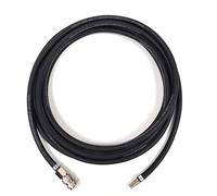 Heavy-Duty Black Air Hose - 1/4″ Male & Female Euro Couplings (5 Metre)