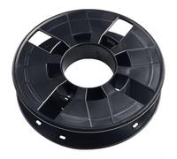 Heavy Duty Black Cable Reel, 25 Metre Revolution Extension Camping Electric Hook Up Cable Reel Winder, General Cable Tidy Holder Organiser Cord Storage Wheel for Caravan Leads Cables