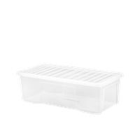 Whatmore CRYSTAL 62L BOX & LID CLEAR 11495