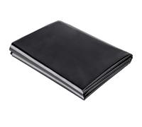 Heavy-Duty Black HDPE Pond Liner 2x3m to 10x15m Natural Look Underlay Membrane for Garden Pools Artificial Lakes and Water Features (7x8m)