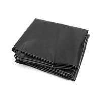 Heavy Duty Black HDPE Rubber Pond Liner 4m x 3m Impervious Foldable Reinforced Durable Landscape Liner Ideal for Creating a Strong and Lasting Pond Structure