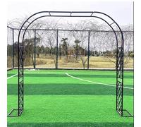 Heavy Duty Black Metal Garden Arbor Trellis Arch for Climbing Plants Roses & Vines Outdoor Pergola Decoration Walkway ArchwayAvailable in 140cm 180cm 260cm Sizes