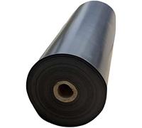 Heavy Duty Black PE Rubber Pond Liner 2x10m for Garden Waterfalls Soft Material for Backyard Ponds Waterproof and UV Resistant Perfect for Aquatic Landscapes