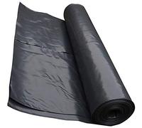 Heavy Duty Black Polythene Sheet - DPM 125 mu - 500 Guage - 4m x 25m Roll