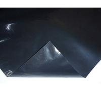 Heavy Duty Black Polythene Sheet Sheeting - Damp Proof Membrane DPM/DPC 125 mu - 500 Gauge - Select Size (Polythene, 50m x 4m)