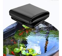 Heavy Duty Black Pond Liner - Durable Garden Pool Membrane for Fish Ponds, Waterfalls, Streams & Fountains - Waterproof Underlay (13x9m)