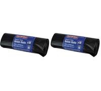 Heavy-Duty Black Refuse Sacks (Roll 10) (Pack of 2)
