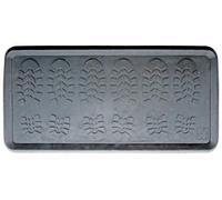 Heavy Duty Black Rubber Boot Tray Fallen Fruits Black One Size