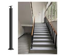 Heavy-Duty Black Spiral Staircase Kit for Loft, Veranda & Hallway - Modern Design, Easy Installation, Ideal for Home Renovation (1 Pack)