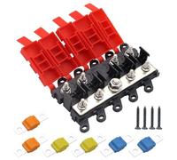 Heavy-Duty Block 500A Design Silicone Cover For Auto Marine Electrical Systems Input Single Loop Fuses Block