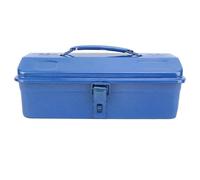 Heavy Duty Blue 280 Toolbox - Metal Construction High Load Bearing Portable Tool Storage nizer for Workshop Garage Car Job Site - Professional Tool Box (Caja de herramientas 500)