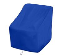 Heavy Duty Boat Center Console Cover, Marine Console Cover, 210D Waterproof Rainproof Upgraded Marine Grade Polyester Canvas (Blue,30"L 40"W 44"H)