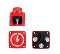 Heavy Duty Boat Kill Switch 455A Intermittent ABS Plastic(3 Position) | 200A continuous rating, 12-48V compatibility, tinned copper for studs, anti-corrosion design, secure for m10 mounting