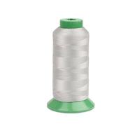 Heavy Duty Bonded Nylon Threads 1000 Yards T135#138 Size 420D/3 for Leather Denim Hand Machine Craft Shoe Bag Repairing (Gray)