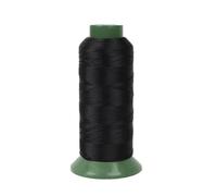 Heavy Duty Bonded Nylon Threads 1000 Yards T135#138 Size 420D/3 for Leather Denim Hand Machine Craft Shoe Bag Repairing (Black)