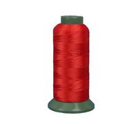 Heavy Duty Bonded Nylon Threads 1000 Yards T135#138 Size 420D/3 for Leather Denim Hand Machine Craft Shoe Bag Repairing (Red)