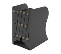 Heavy Duty Bookends - Adjustable Book Ends - Desktop Stand Non-slip Desk Organizer for Documents Workplace Nursery Table Student Home Bookshelf Nightstand Library Kids