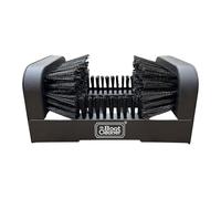 Heavy Duty Boot Brush Cleaner Outdoor Floor Mount or Portable Commercial Boot Scraper/Scrubber with Hardware, Plastic
