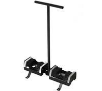 Heavy-Duty Boot Scraper with Stiff Bristles and Fixed Metal Base for Mud Removal at Farm and Garden Entrances, Durable Outdoor Shoe Cleaner for All Seasons